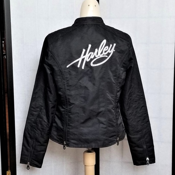 Harley-Davidson Jackets & Blazers - Harley Davidson Womans XS Bling Jacket Poly Nylon